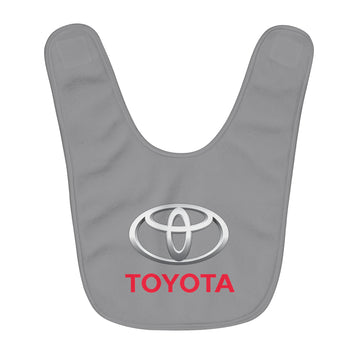 Grey Toyota Fleece Baby Bib™