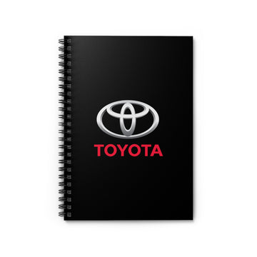 Black Toyota Spiral Notebook - Ruled Line™