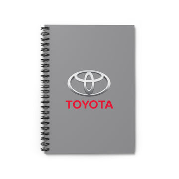 Grey Toyota Spiral Notebook - Ruled Line™