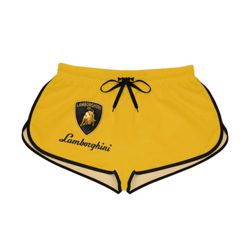 Women's Yellow Lamborghini Relaxed Shorts™