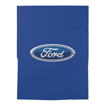 Dark Blue Ford Baby Swaddle Blanket™
