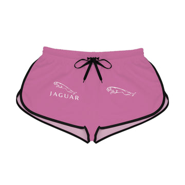 Women's Light Pink Jaguar Relaxed Shorts™