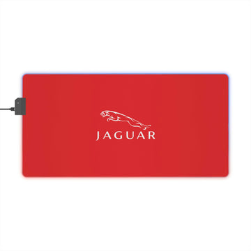 Red Jaguar LED Gaming Mouse Pad™