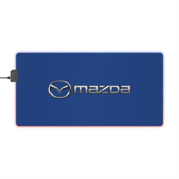 Dark Blue Mazda LED Gaming Mouse Pad™