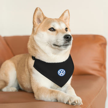 Black Volkswagen Pet Bandana Collar™