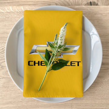 Yellow Chevrolet Table Napkins (set of 4)™
