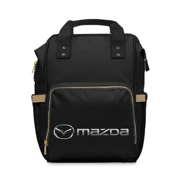Black Mazda Multifunctional Diaper Backpack™