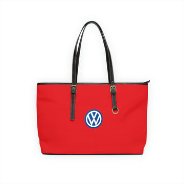 Red Volkswagen Leather Shoulder Bag™
