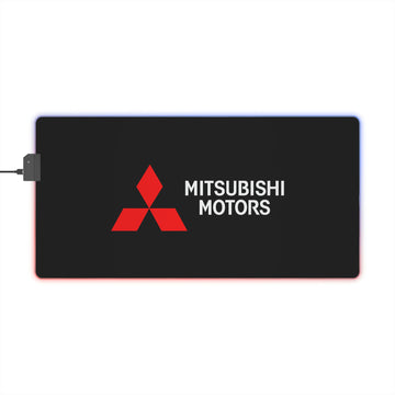 Black Mitsubishi LED Gaming Mouse Pad™