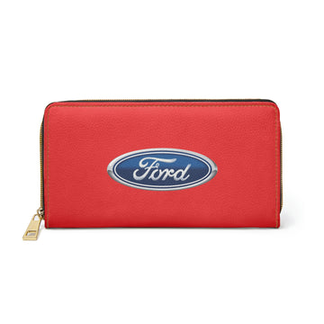 Red Ford Zipper Wallet™