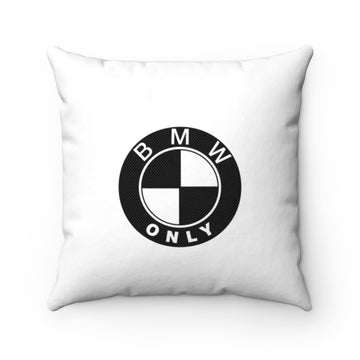Spun Polyester Square BMW Pillow™