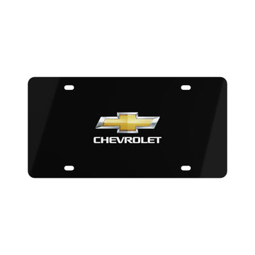 Black Chevrolet License Plate™