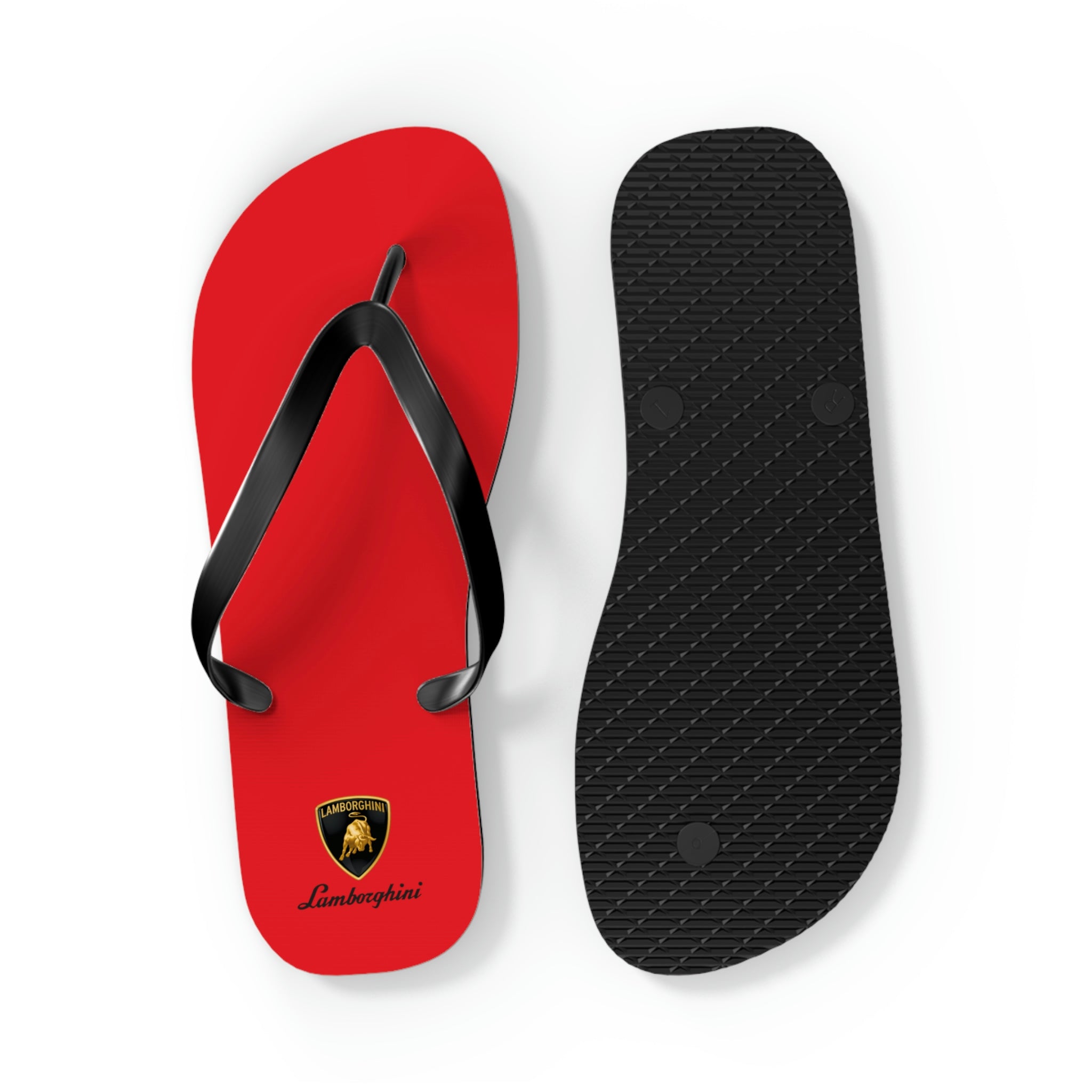 Fashion ferrari flip flops