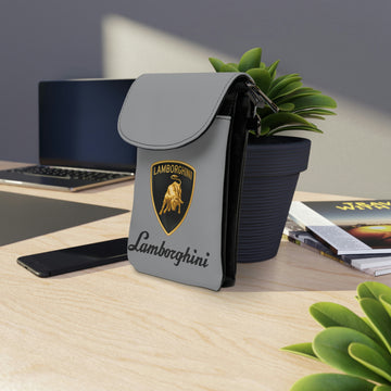 Small Grey Lamborghini Cell Phone Wallet™