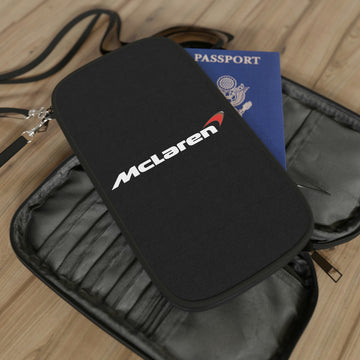 Black McLaren Passport Wallet™