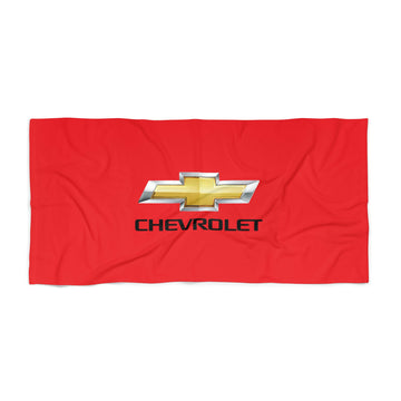Red Chevrolet Beach Towel™