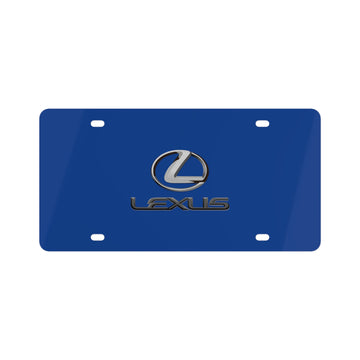 Dark Blue Lexus License Plate™