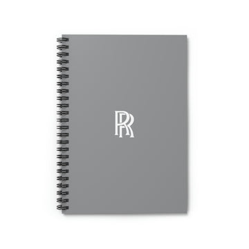Grey Rolls Royce Spiral Notebook - Ruled Line™