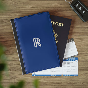 Dark Blue Rolls Royce Passport Cover™
