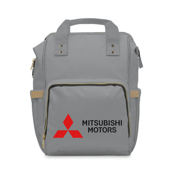 Grey Mitsubishi Multifunctional Diaper Backpack™