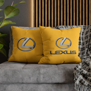Yellow Lexus Spun Polyester pillowcase™