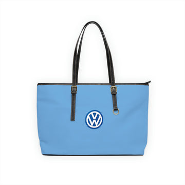 Light Blue Volkswagen Leather Shoulder Bag™