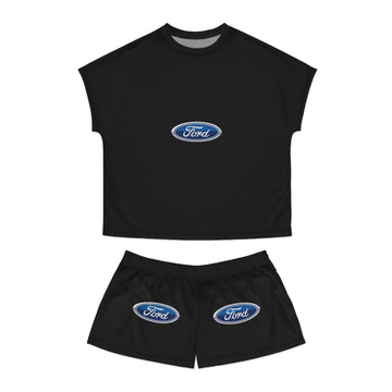 Women's Black Ford Short Pajama Set™
