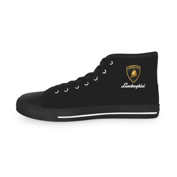 Men's Black Lamborghini High Top Sneakers™