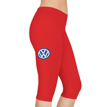 Women's Red Volkswagen Capri Leggings™