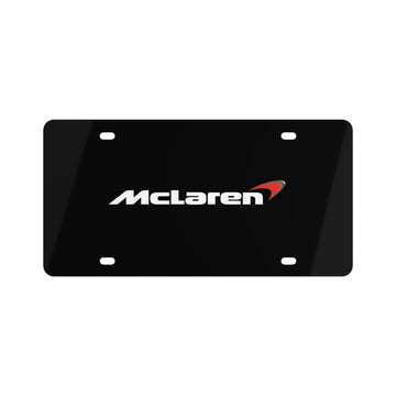 Black Mclaren License Plate™