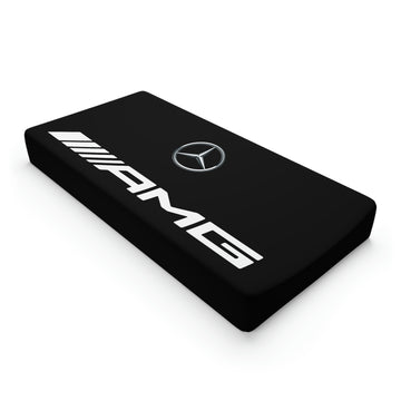 Black Mercedes Baby Changing Pad Cover™
