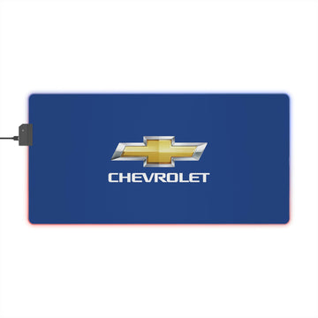 Dark Blue Chevrolet LED Gaming Mouse Pad™