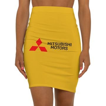 Women's Yellow Mitsubishi Mini Skirt™