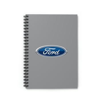 Grey Ford Spiral Notebook - Ruled Line™