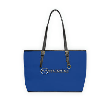 Dark Blue Mazda Leather Shoulder Bag™
