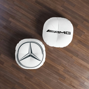 Mercedes Tufted Floor Pillow, Round™
