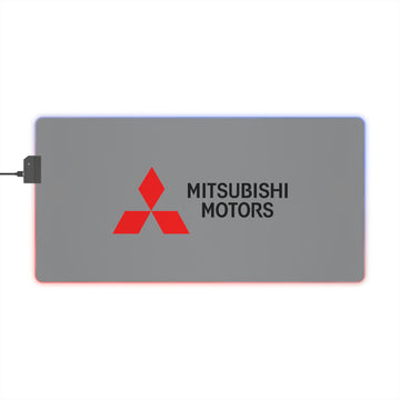 Grey Mitsubishi LED Gaming Mouse Pad™