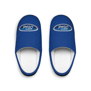 Unisex Dark Blue Ford Indoor Slippers™