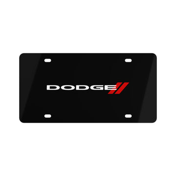 Black Dodge License Plate™