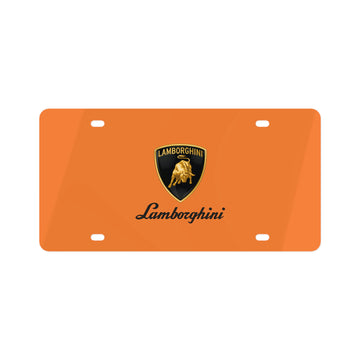 Crusta Lamborghini License Plate™
