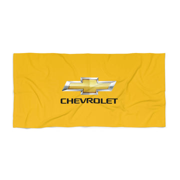 Yellow Chevrolet Beach Towel™