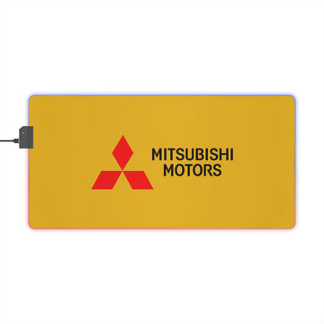Yellow Mitsubishi LED Gaming Mouse Pad™