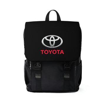 Unisex Black Toyota Casual Shoulder Backpack™