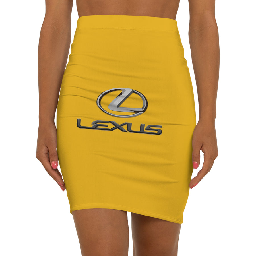 Women's Yellow Lexus Mini Skirt™