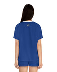 Women's Dark Blue Lexus Short Pajama Set™