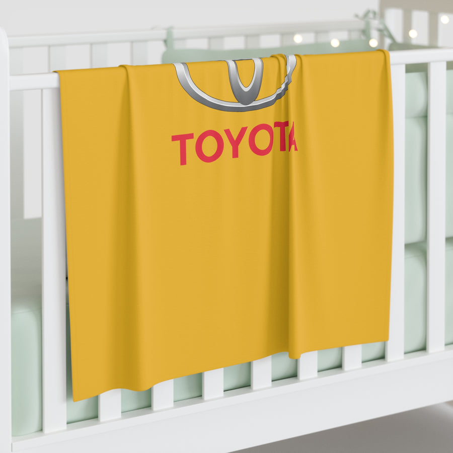 Yellow Toyota Baby Swaddle Blanket™