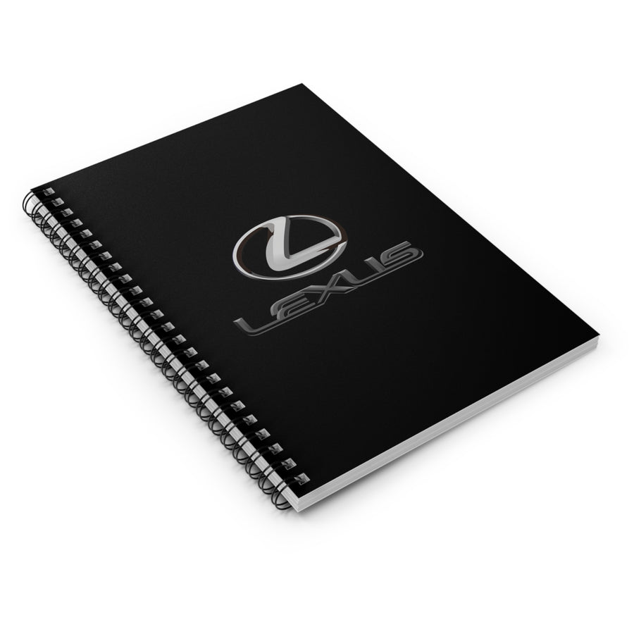 Black Lexus Spiral Notebook - Ruled Line™