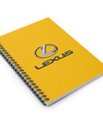 Yellow Lexus Spiral Notebook - Ruled Line™