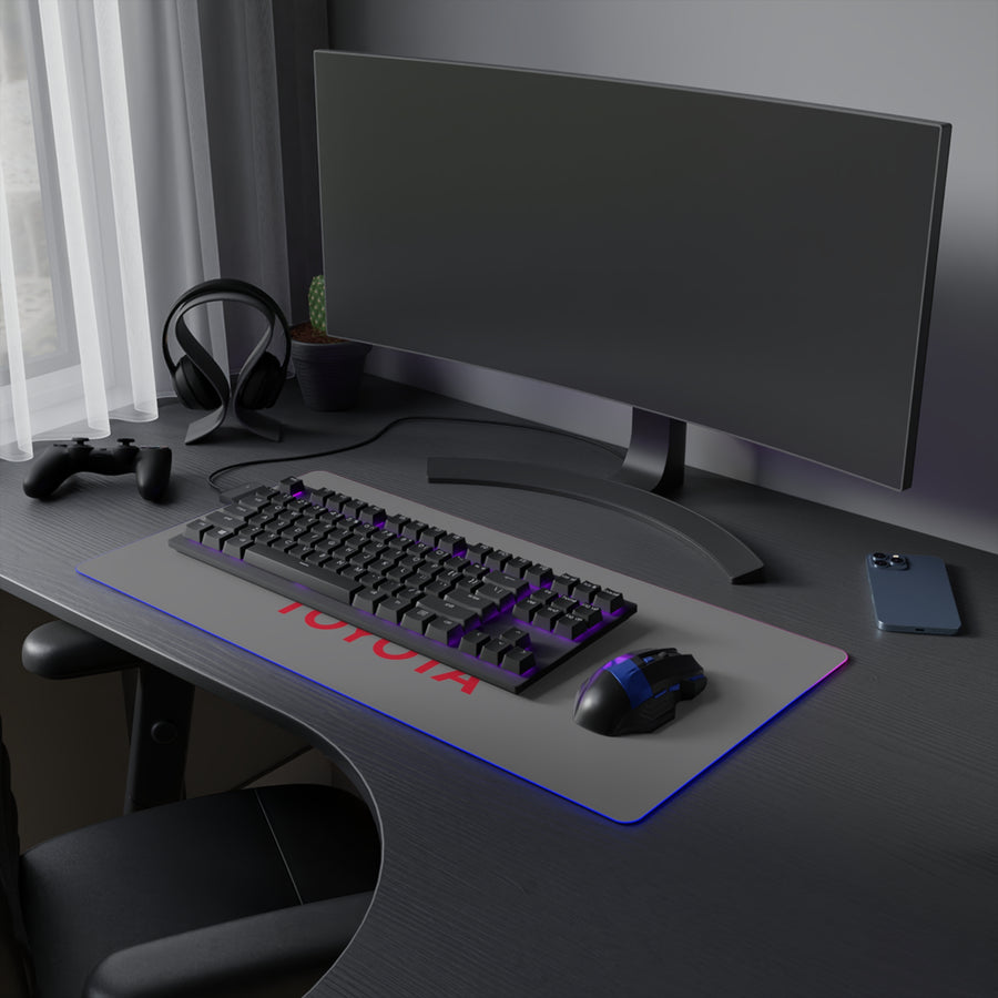Grey Toyota LED Gaming Mouse Pad™