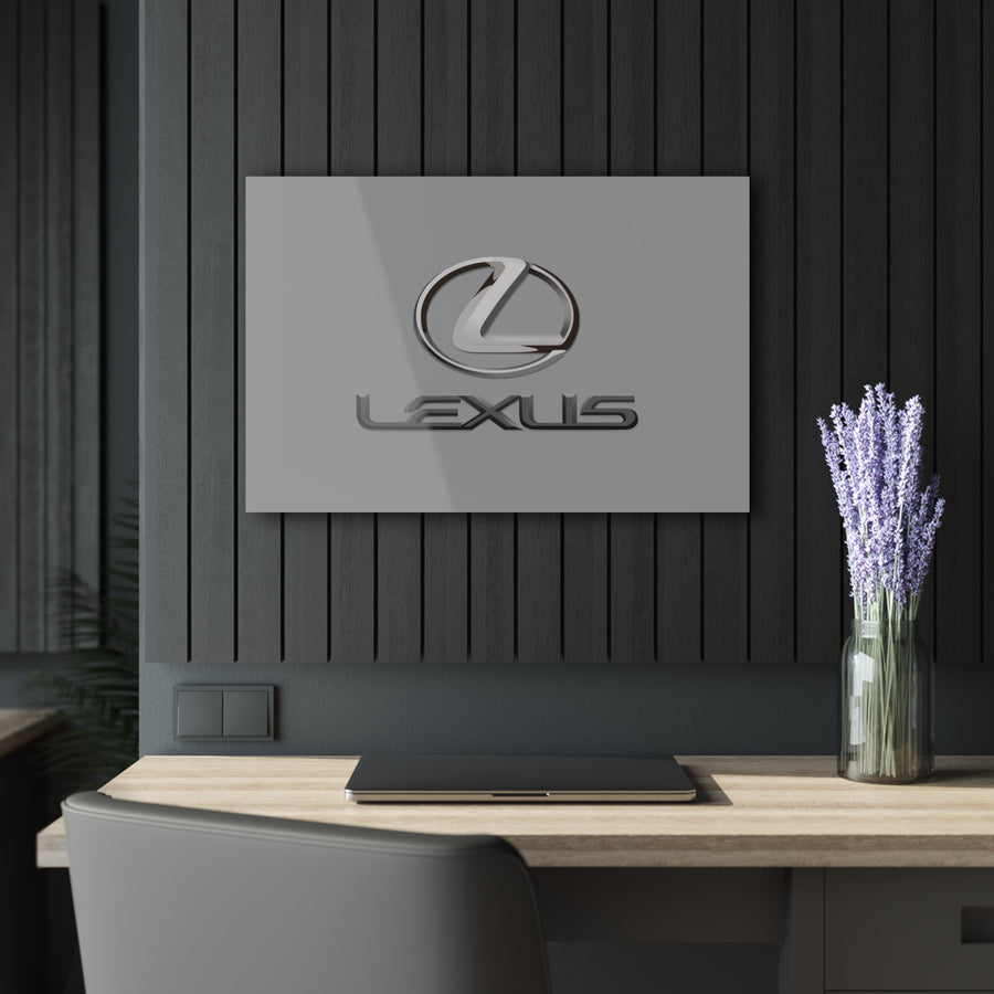 Grey Lexus Acrylic Prints (French Cleat Hanging)™